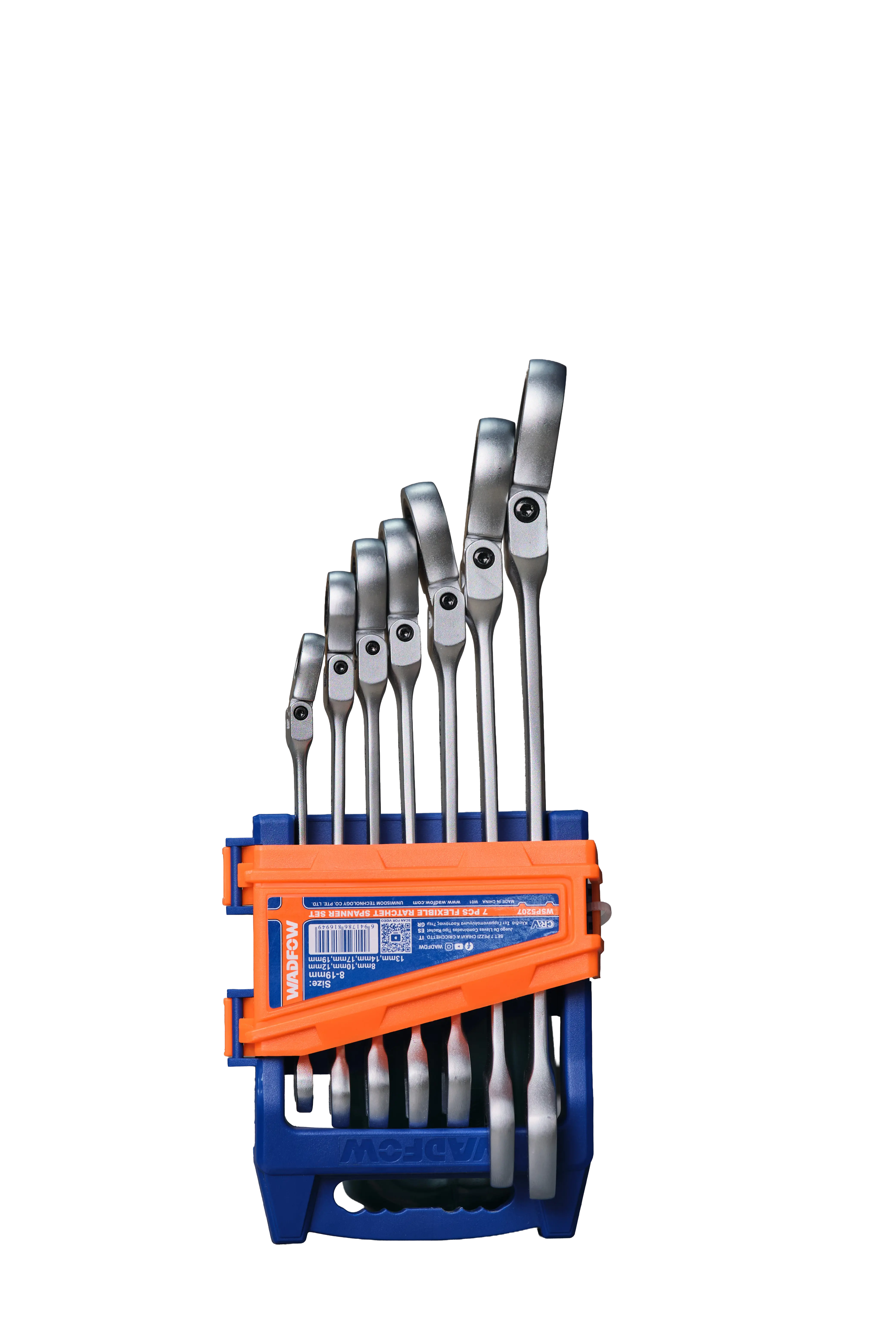 Llaves combinadas con matraca flexible