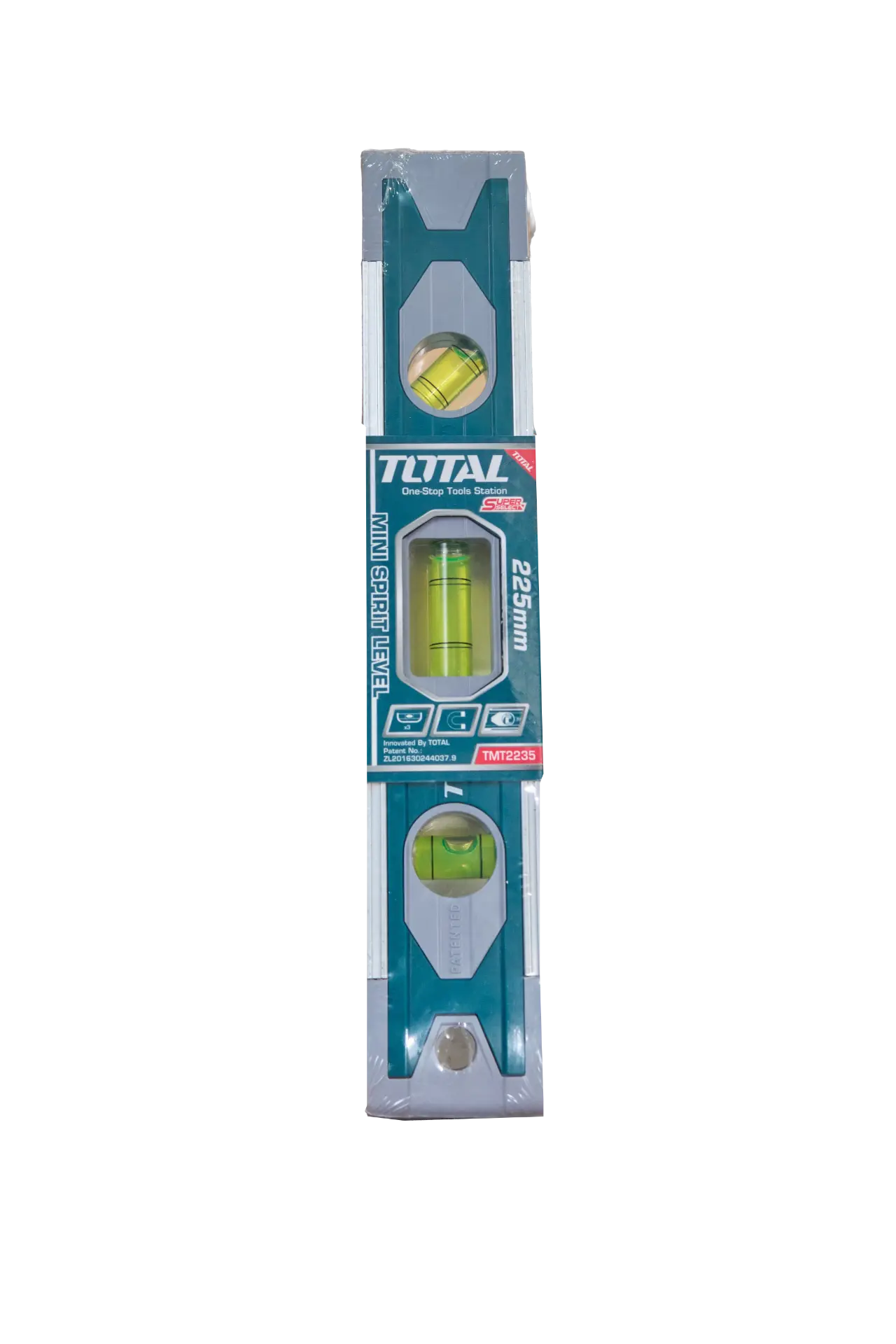 Mini Nivel de Aluminio 225 mm