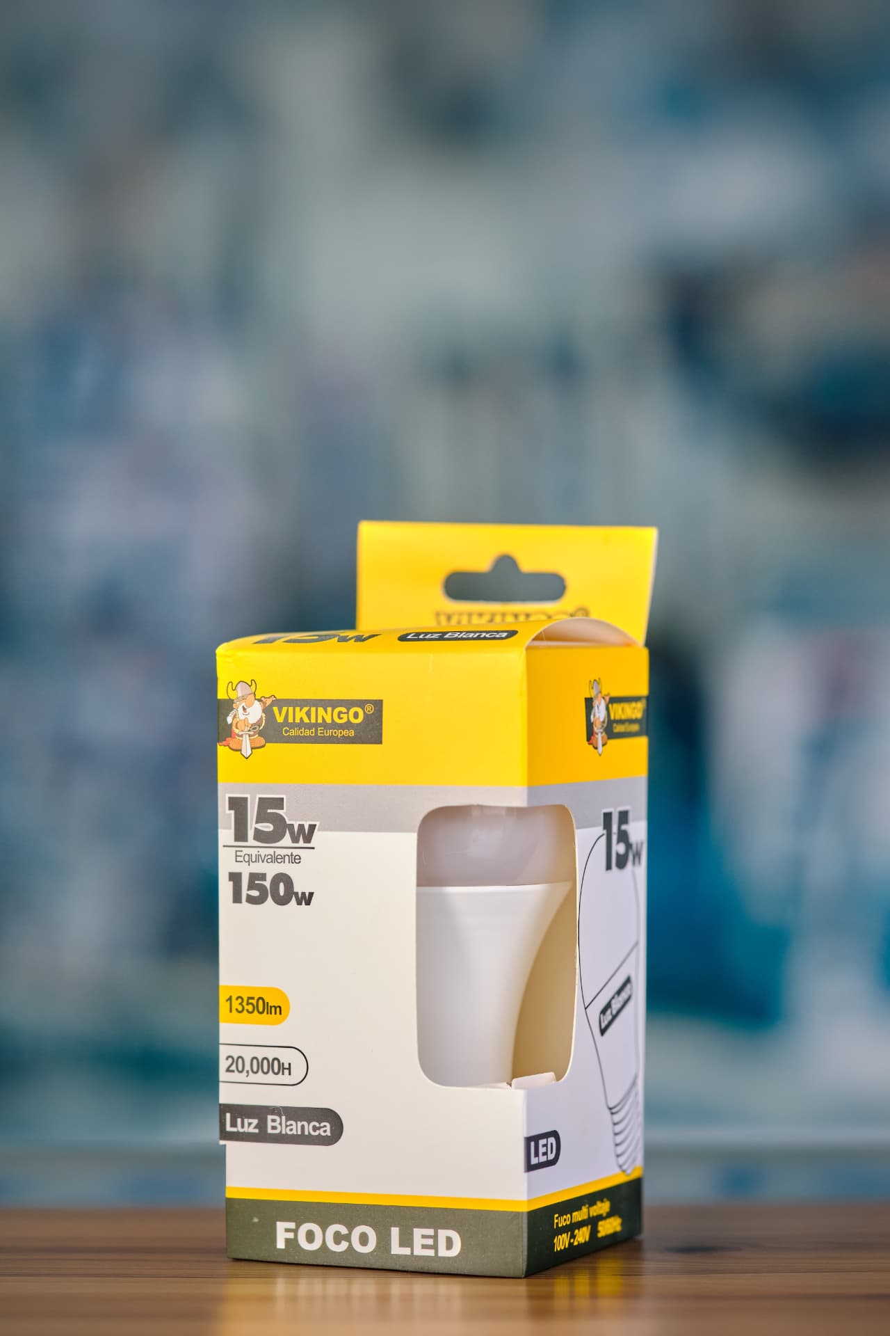 Foco LED 15W Luz Blanca 1350 Lúmenes